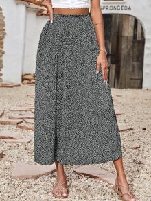 BTFBM Váy nữ Túi Tất cả trên in Boho - Đen và trắng - Xem 6