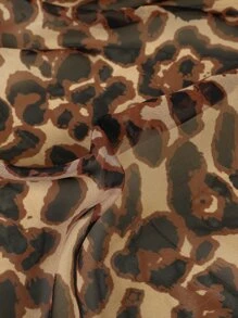 1 chiếc khăn choàng cổ bằng vải voan nhẹ in họa tiết cho nữ, khăn choàng, khăn quàng cổ vuông nhỏ, khăn choàng mỏng chống nắng dùng hàng ngày, mùa xuân/hè - Nhiều màu - Xem 3