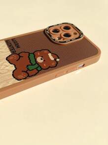 Hộp đựng điện thoại di động gấu hoạt hình - Nhiều màu - Xem 2