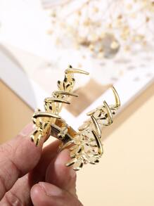 仿珍珠花饰发爪优雅爪夹发夹发夹发颚夹发夹发夹发夹