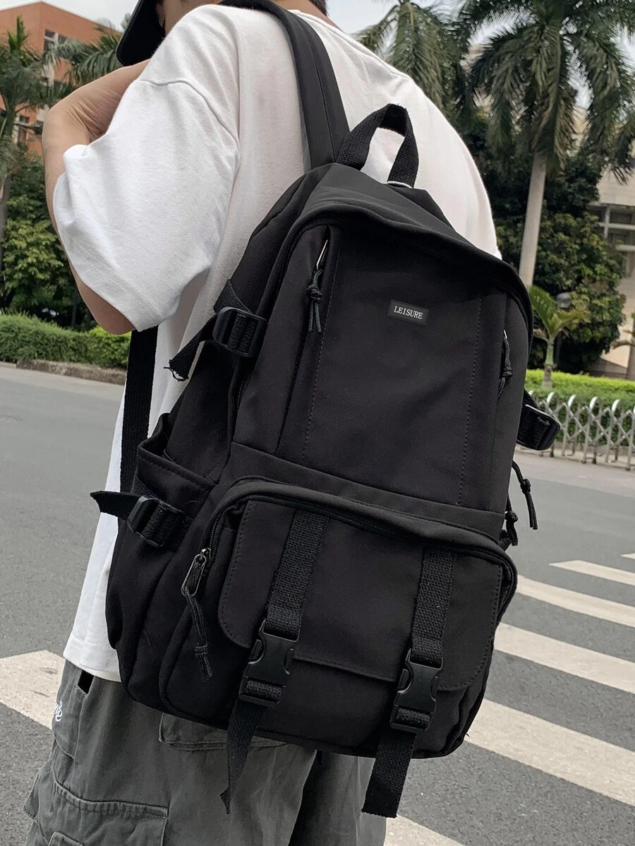Ba lô Nam - màu đen - Xem 1