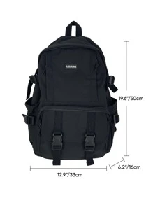 Ba lô Nam - màu đen - Xem 3