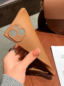 素色手機殼 - 棕色 - 查看 2