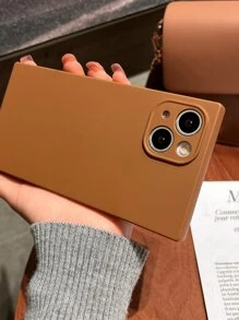 素色手機殼 - 棕色 - 查看 3