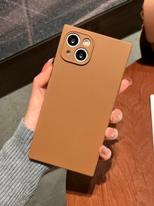 素色手機殼 - 棕色 - 查看 4