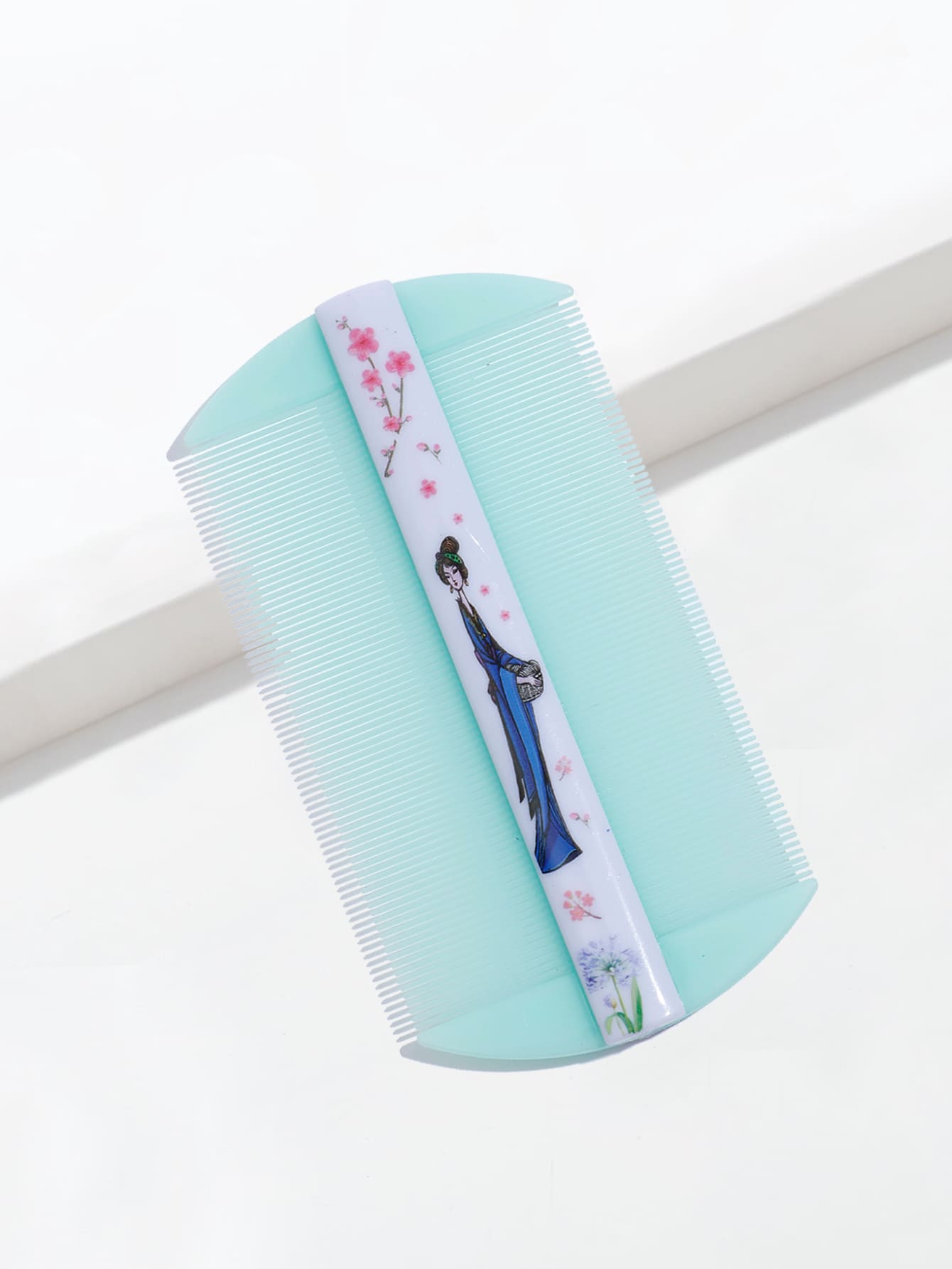 Ancient Chinese Figure Graphic Grate Lice Comb SHEIN USA