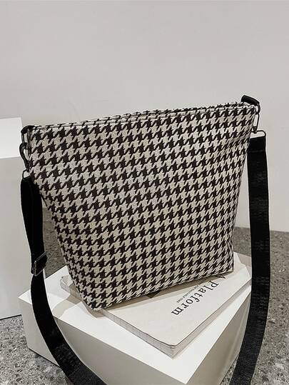 kavu houndstooth bolsa