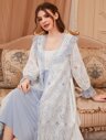 Blue and White