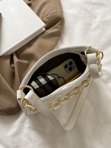 Trang trí chuỗi Chần Cái túi - trắng - Xem 5