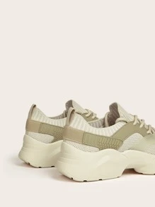 Minimalist Breathable Running Shoes - Apricot - View 6