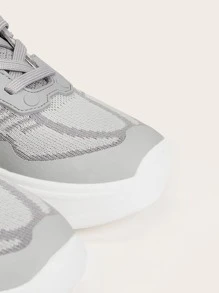 Cuccoo Minimalist Breathable Running Shoes Trainers - Grey - View 3