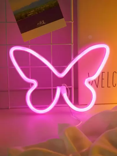 1入組蝴蝶造型熒光燈