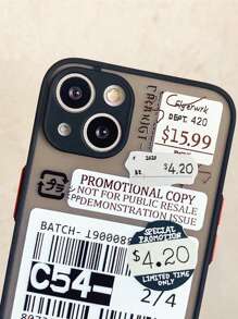 เคสโทรศัพท์ ฉลาก ลวดลาย - มัลติคัลเลอร์ - ดู 6