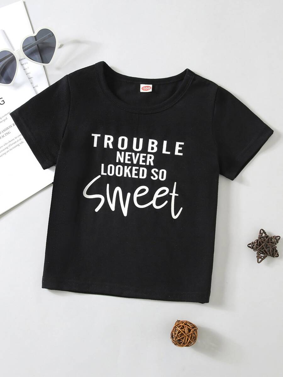 Toddler Boys Slogan Graphic Tee