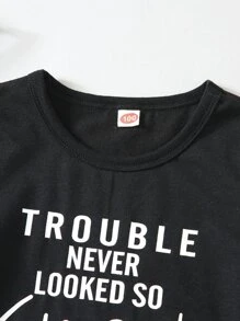 Toddler Boys Slogan Graphic Tee