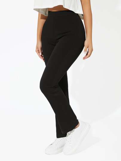 SHEIN PETITE High Stretch Bootcut Jeans