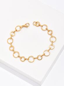 極簡風格手鏈 - 金黃色 - 查看 2