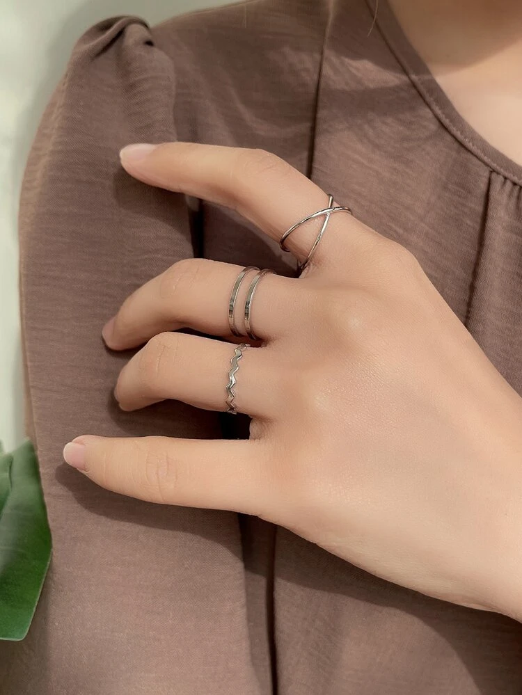 3pcs Minimalist Ring