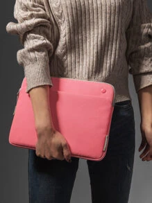 tomtoc Tablet Sleeve Bag Compatible With iPad Pro 11 Inch - Coral Pink - View 2