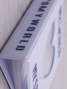 1本字母图案随机相册 - 白色 - 查看 5