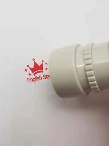 1pc Encourage Graphic Random Stamp  For Teacher's Comment, Cute Reward Stamp For Students' Homework.English Teacher's Stamp, Cute Cartoon Stamp, Praise Seal Encouragement, Reward Stamp. - Multicolor - View 5