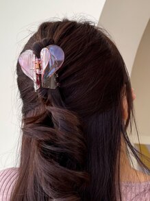 DAZY Heart Design Hair Claw