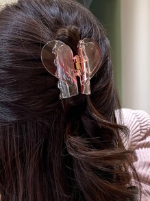DAZY Heart Design Hair Claw