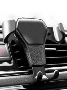 1 miếng giá đỡ điện thoại trên ô tô đa chức năng - màu đen - Xem 1