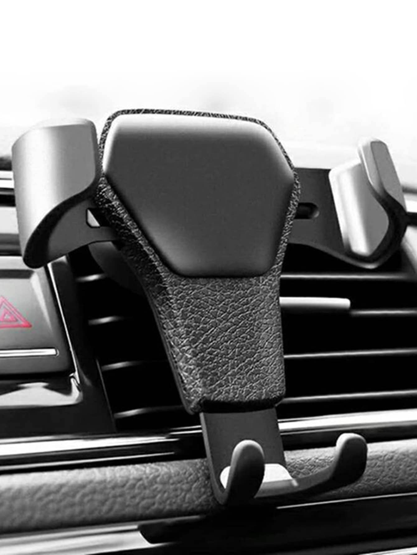 1 miếng giá đỡ điện thoại trên ô tô đa chức năng - màu đen - Xem 1