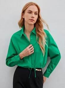 MOTF PREMIUM Camisa con cordón corto