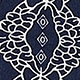 藍白色