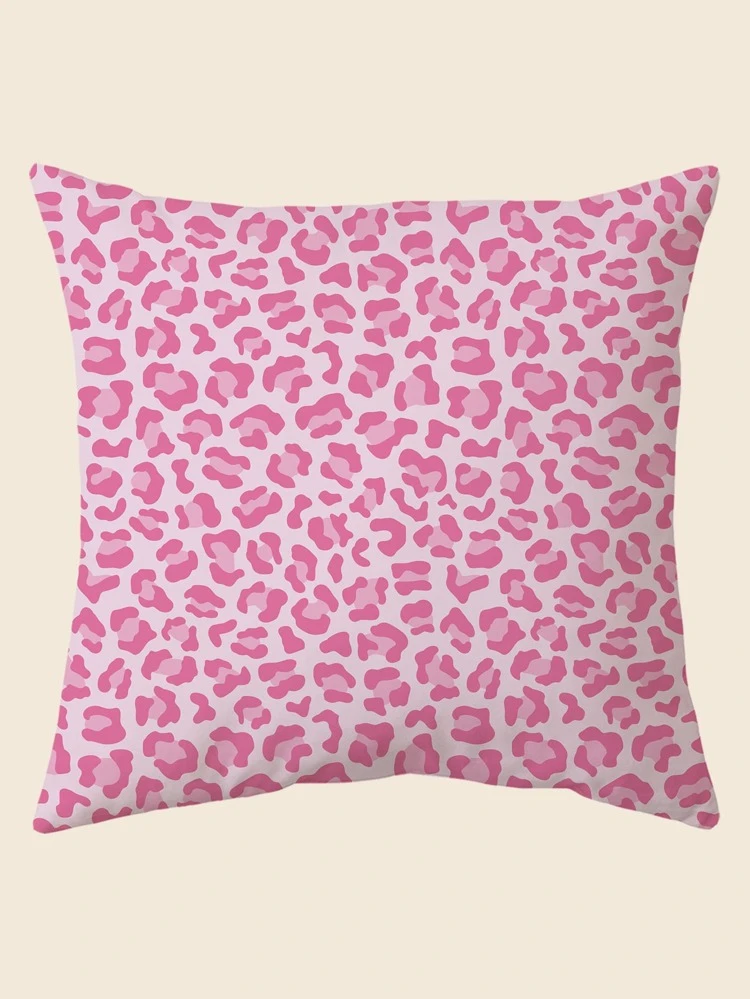 Leopard Print Cushion Cover Without Filler$2.40 shein 🛒