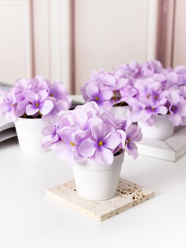 1st/3st Kunstmatige Hortensia Bonsai Potplant - Woondecoratie Voor Dressoir, Badkamer Aanrecht, Valentijnsdag, Cadeau