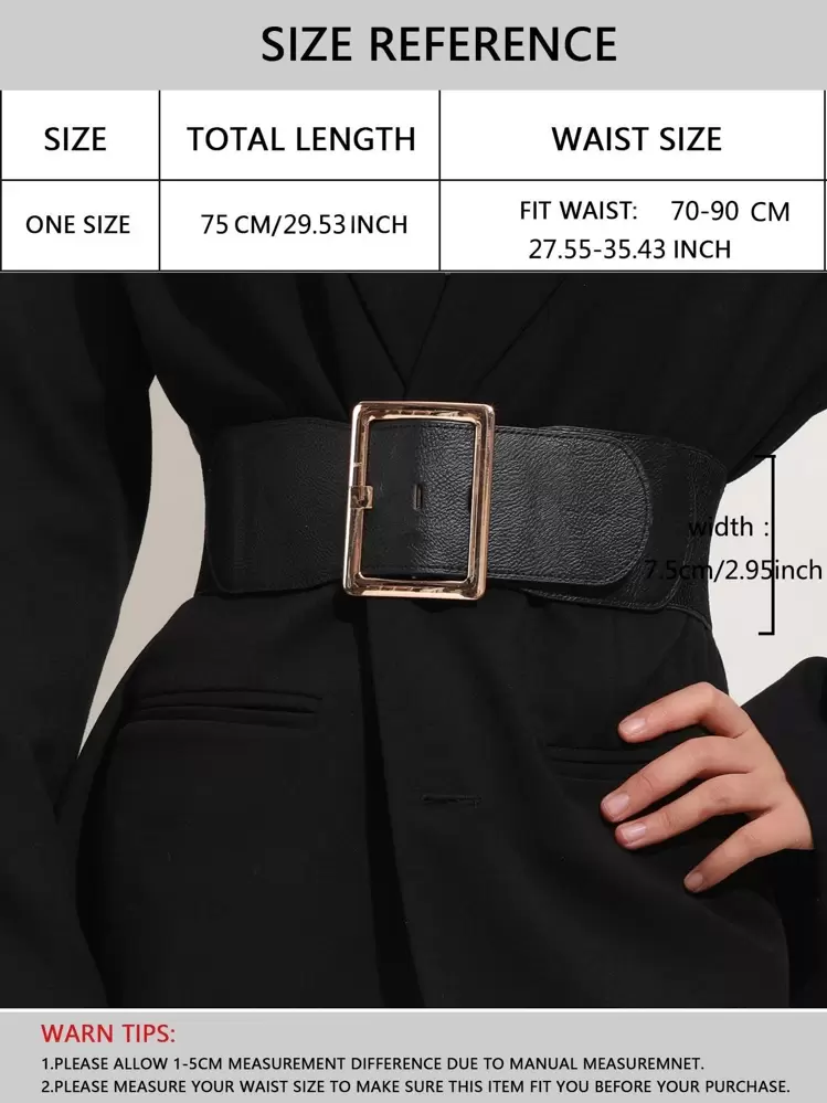 New Geo Buckle Wide Belt 169 Wide Brown Leather Belt With Double G Buckle | GUCCI® US main image 3