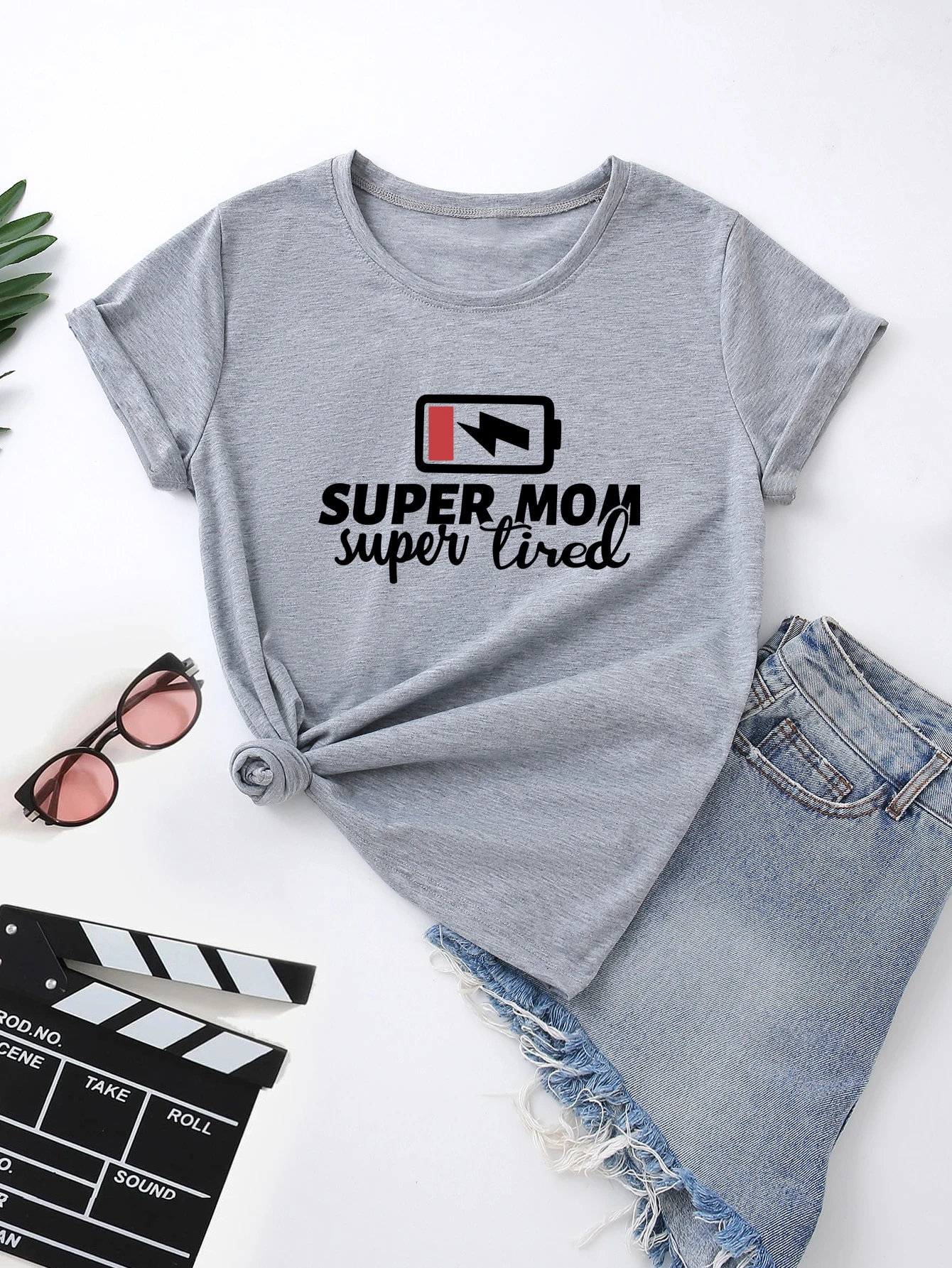 Blusa Casual Mujer Cuello Redondo Manga Corta Estampado Nnnn Blusa Casual Mujer Cuello Redondo Manga Corta Estampado Nnnn