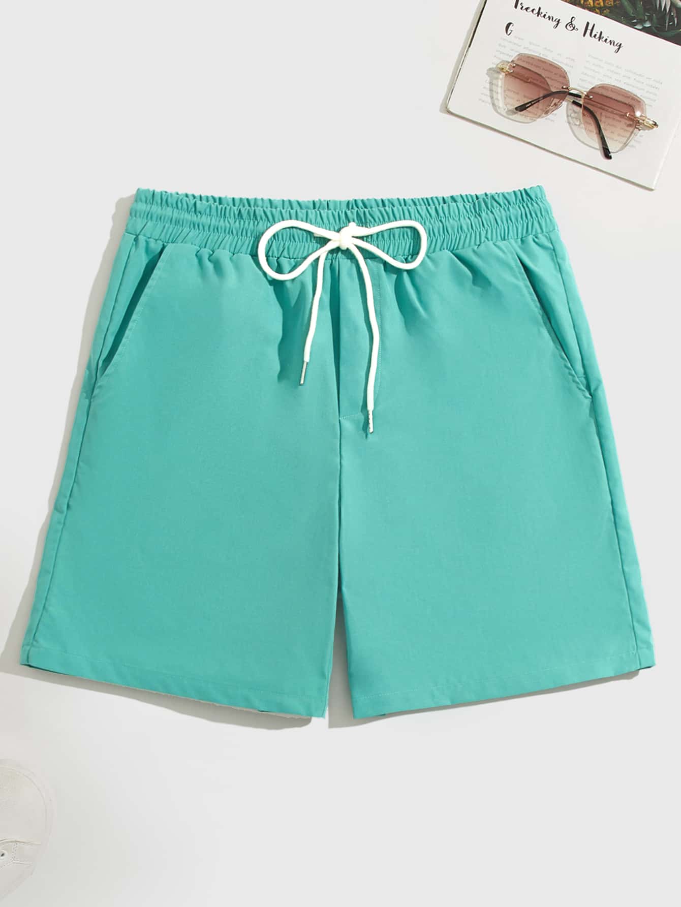 SHEIN Men Drawstring Knot Shorts SHEIN USA