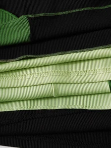 3入組條紋針織頂針背心上衣和1入組掛脖上衣 - 彩色 - 查看 6