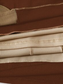 3入組條紋針織頂針背心上衣和1入組掛脖上衣 - 彩色 - 查看 5