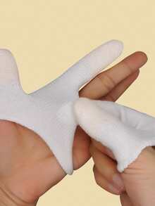 1pc Pet Finger Toothbrush - White - View 2