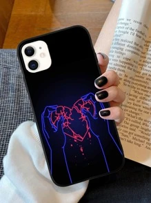 ハートパターン スマホケース - マルチカラー - チェックする 1