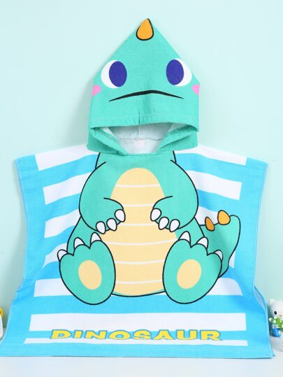 منشفة حمام بتصميم ديناصور للاطفال