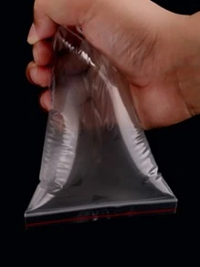 100入組透明食品密封袋 - 無色 - 查看 4