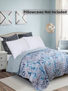 花朵印花衍縫床單