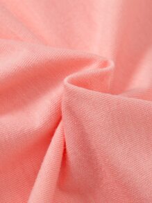 Tops con gái Xù Tim Lá thư Giải trí - Hồng - Xem 6