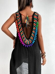 Áo che Nữ - màu đen - Xem 2