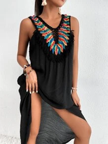 Áo che Nữ - màu đen - Xem 3