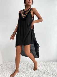 Áo che Nữ - màu đen - Xem 4