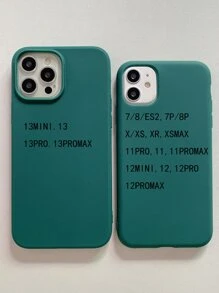 Plain Phone Case - Green - View 5