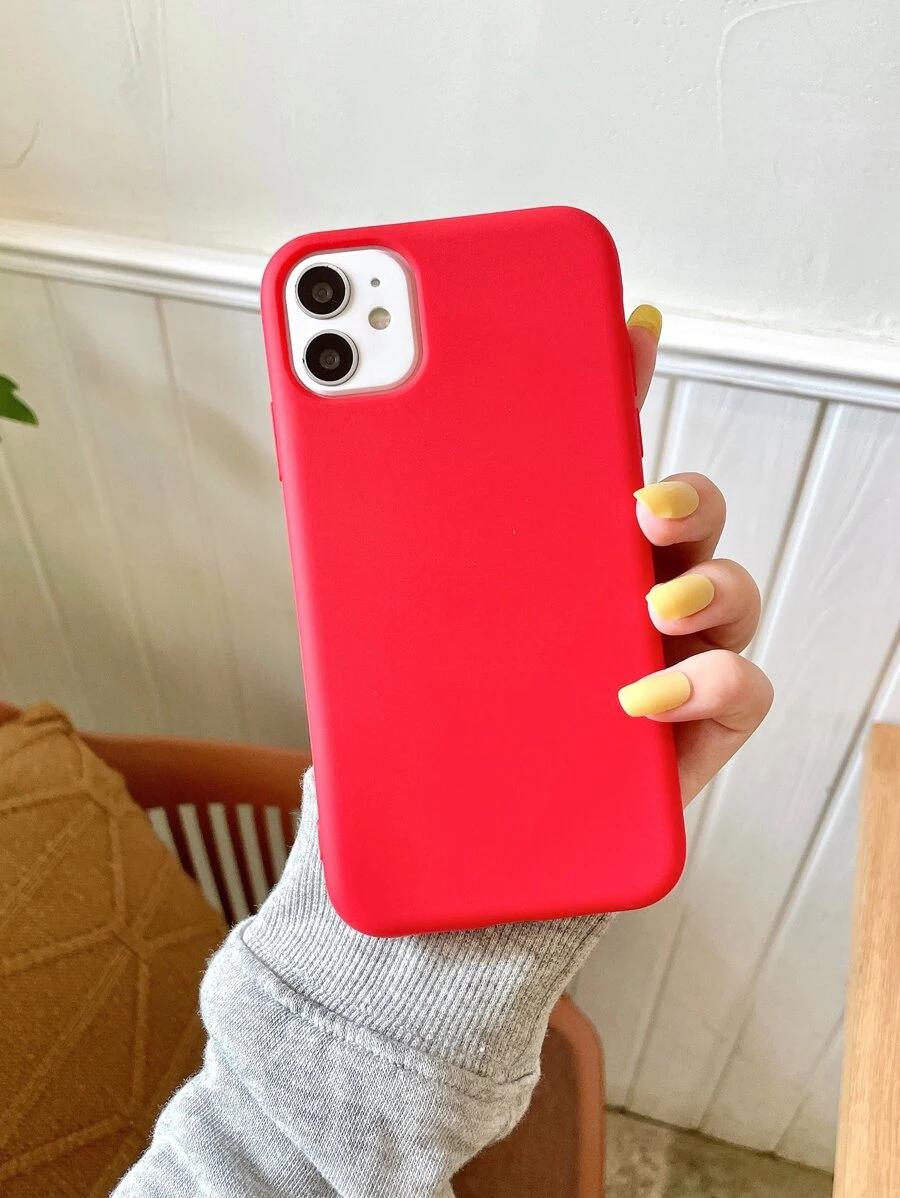 素色手機殼 - 紅色 - 查看 1