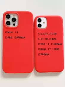 素色手機殼 - 紅色 - 查看 4
